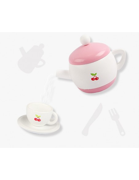 Drewniany zestaw Herbatka