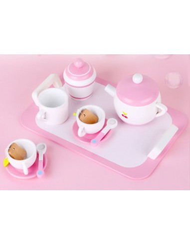 Drewniany zestaw Herbatka