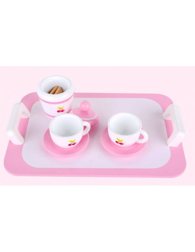 Drewniany zestaw Herbatka