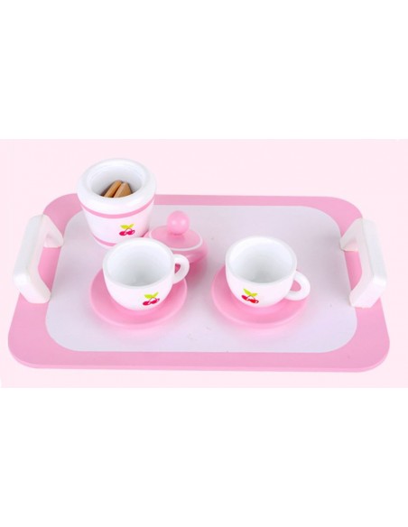 Drewniany zestaw Herbatka