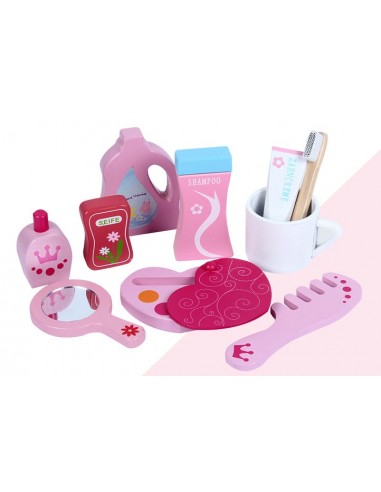 Drewniana toaletka łazienka dla dziewczynki 