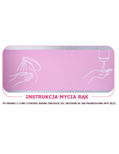 Drewniana toaletka łazienka dla dziewczynki 