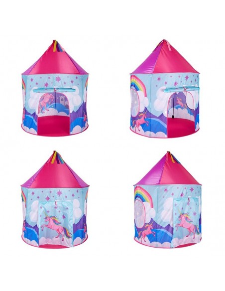 Namiot dla dzieci pałac różowy jednorożec
