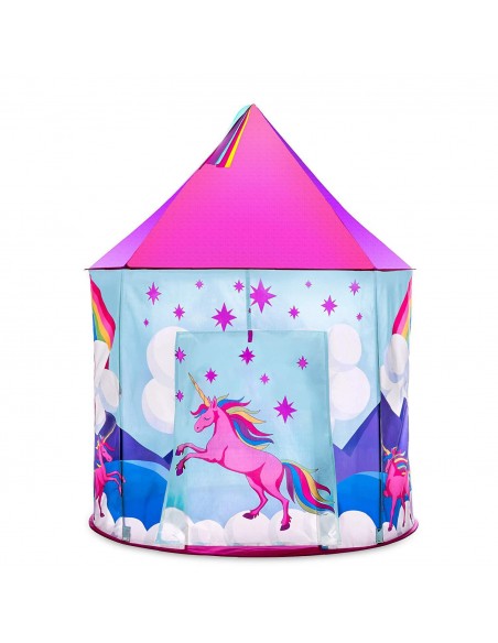 Namiot dla dzieci pałac różowy jednorożec