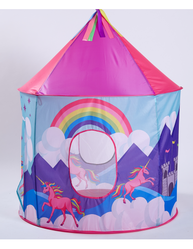 Namiot dla dzieci pałac różowy jednorożec