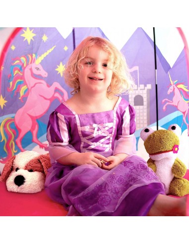 Namiot dla dzieci pałac różowy jednorożec