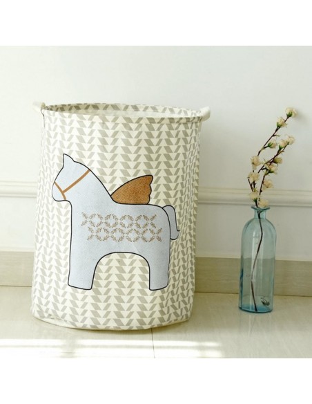 Kosz na zabawki pranie pegaz niebieski