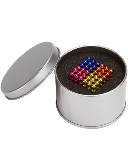 Kolorowe kulki klocki magnetyczne 216 szt 5mm