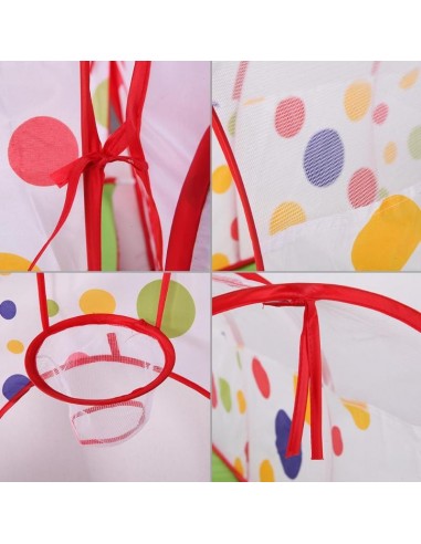 Namiot dla dzieci 3w1 z tunelem 