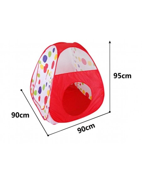 Namiot dla dzieci 3w1 z tunelem 