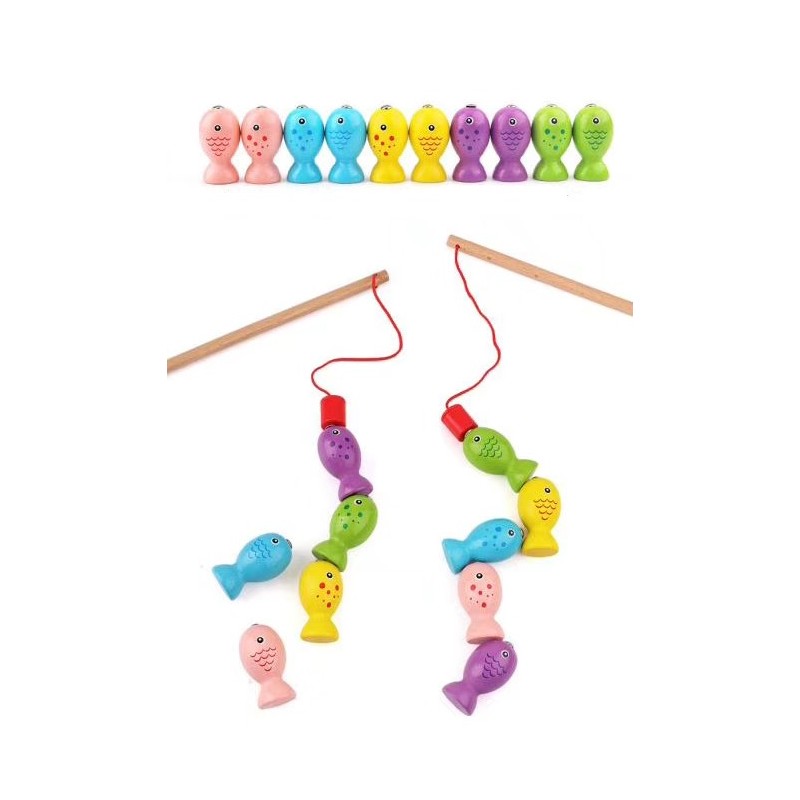 Wędkarstwo rybki do łowienia z magnesami KOT