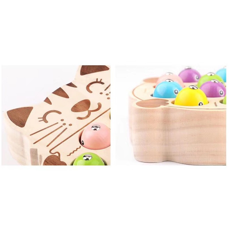 Wędkarstwo rybki do łowienia z magnesami KOT