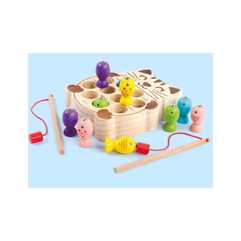 Wędkarstwo rybki do łowienia z magnesami KOT