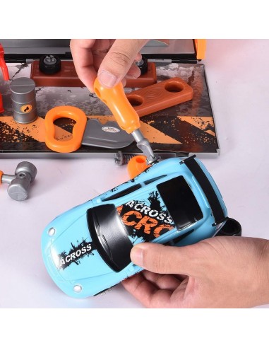 DUŻY warsztat dla dzieci narzędzia ciężarówka