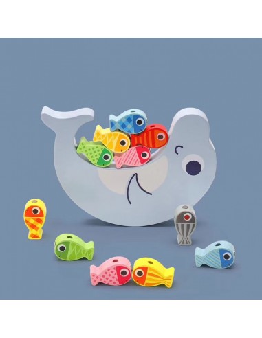 Wędkarstwo rybki do łowienia z magnesami korale balansujący delfin