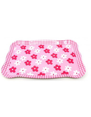 Zestaw herbatka  metalowe dla dzieci naczynia różowe