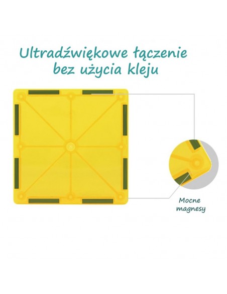 Klocki magnetyczne crystal 3D 32 elementy