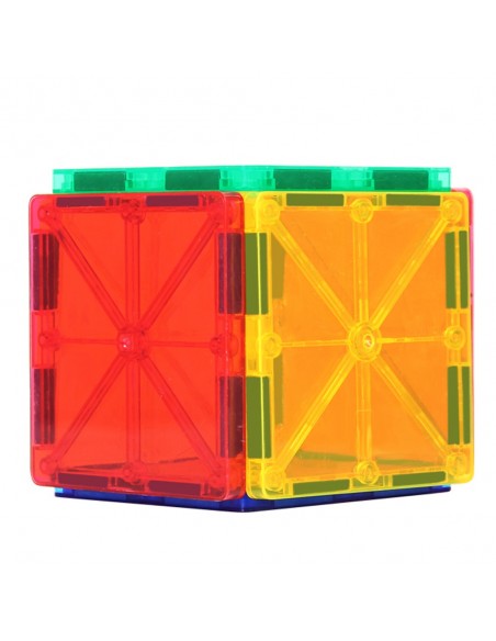 Klocki magnetyczne crystal 3D 32 elementy