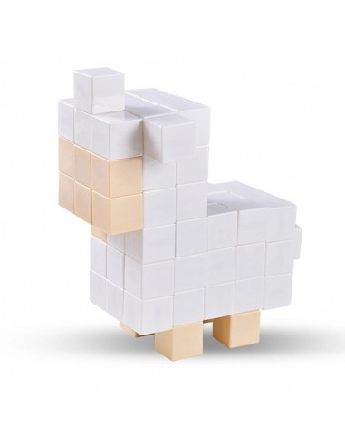 Klocki magnetyczne sześcienne 60 sztuk sandy beach