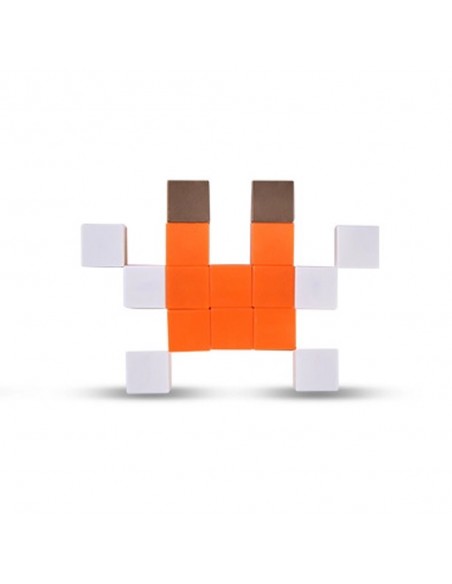 Klocki magnetyczne sześcienne 100 sztuk ocean