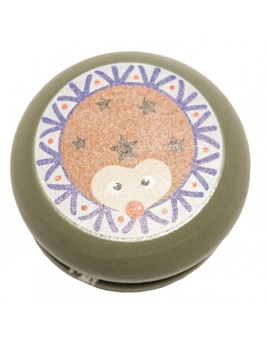 Drewniane jojo jeżyk