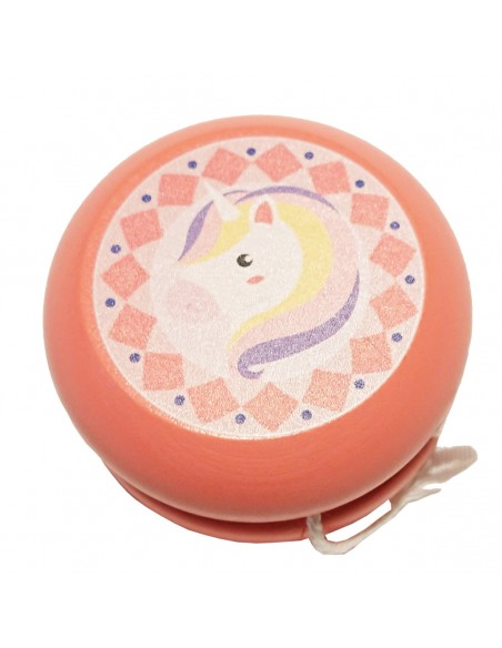 Drewniane jojo jednorożec