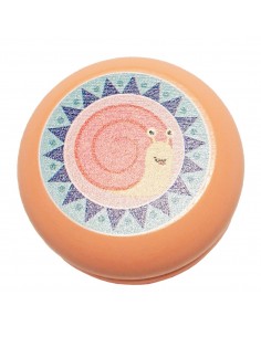 Drewniane jojo ślimak 2