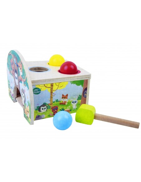 Wbijak drewniany przebijak kulki Gang Słodziaków