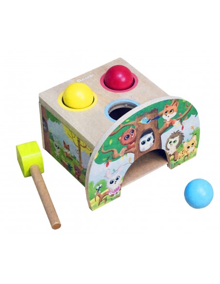 Wbijak drewniany przebijak kulki Gang Słodziaków