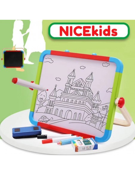 Tablica dwustronna kolorowa przenośna