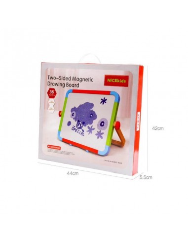 Tablica dwustronna kolorowa przenośna