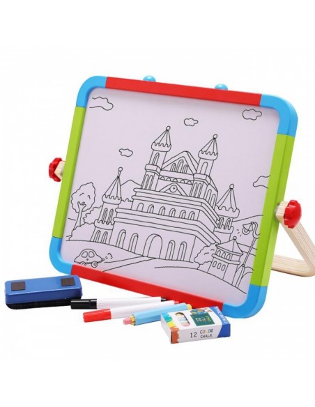 Tablica dwustronna kolorowa przenośna