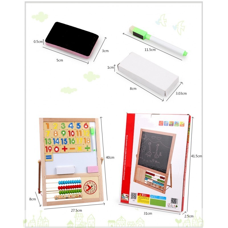 Tablica dwustronna z liczydłem