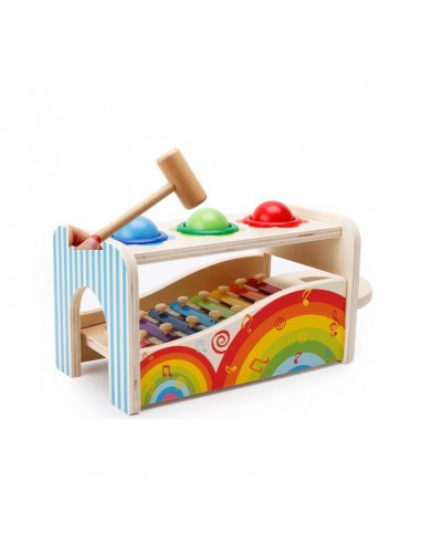 Przebijak z cymbałkami 2w1 