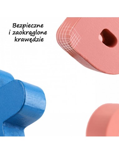 Pastelowa układanka alfabet