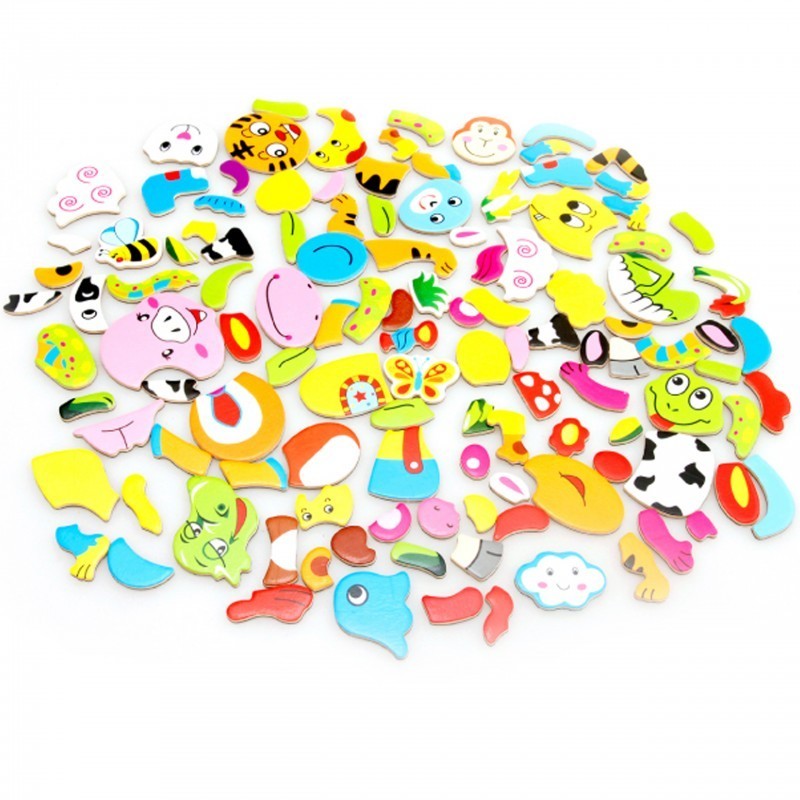 Edukacyjna tablica z magnesami farma skrzynka