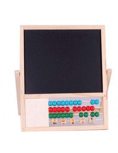 Tablica magnetyczna z liczydłem i zegarem