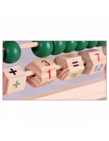 Tablica magnetyczna z liczydłem i zegarem