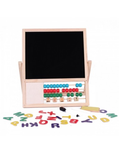 Tablica magnetyczna z liczydłem i zegarem