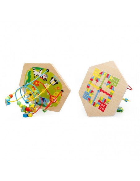 Kostka edukacyjna szesciokątna