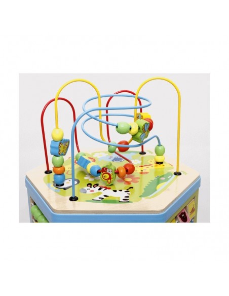 Kostka edukacyjna szesciokątna