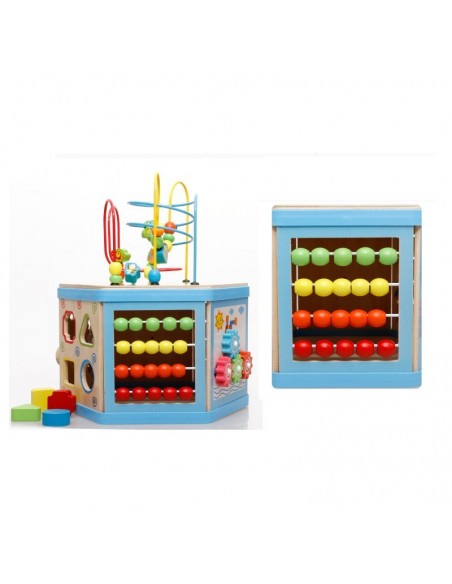 Kostka edukacyjna szesciokątna