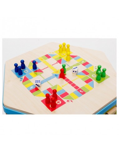 Kostka edukacyjna szesciokątna