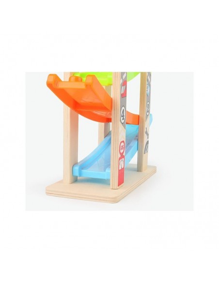 Kolorowa zjeżdżalnia 4-torowa 