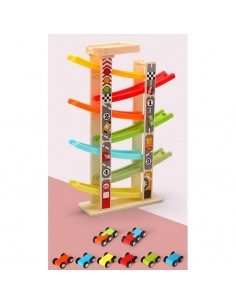 Duża kolorowa zjeżdżalnia 7-torowa  2