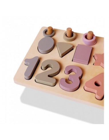 Nakładanka liczby i kształty 3w1