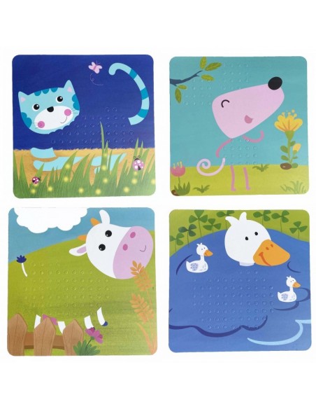 Drewniana gra grzybki Farma