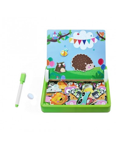 Edukacyjna tablica z magnesami las zwierzęta