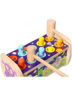 Wbijak drewniany przebijak "Kosmici" 2