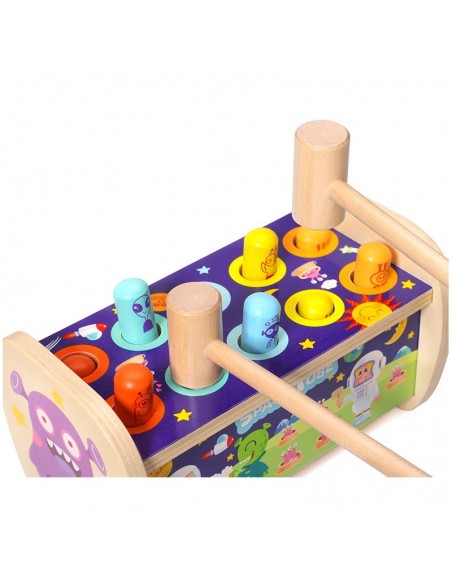 Wbijak drewniany przebijak "Kosmici"